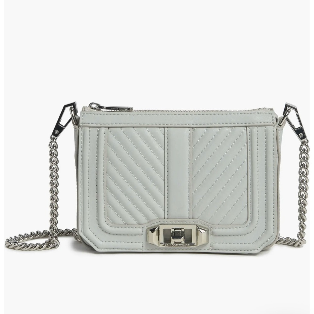 Rebecca Minkoff Chevon Quilt leather crossbody bag NWT